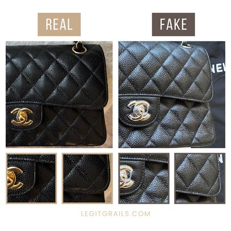 chanel fake bags|how to tell a genuine chanel bag.